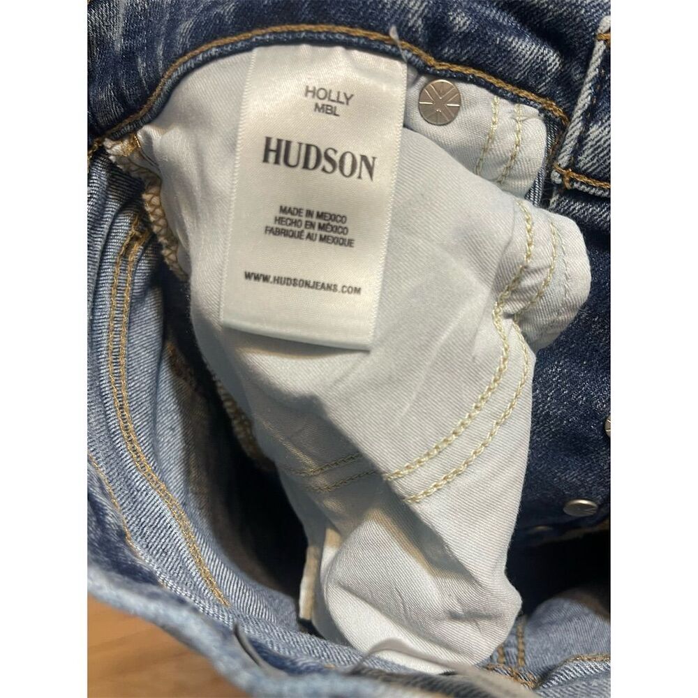 High Rise Button Fly Denim Jeans - Picture 7 of 8